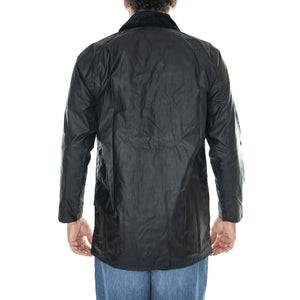 M's Beaufort Wax Jacket Navy - Giacca Invernale Uomo Blu MWX0017-NY91-FW23  BARBOUR 