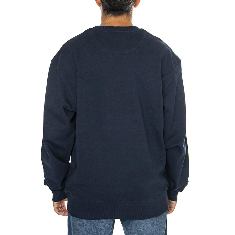 Penfield Bear Camo Filled Grap Navy Blazer - Felpa Girocollo Uomo Blu PFD0151-203  PENFIELD 