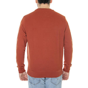 Core Crew Sweat Burnt Orange - Felpa Girocollo Uomo Arancione 65534-481  BEN SHERMAN 