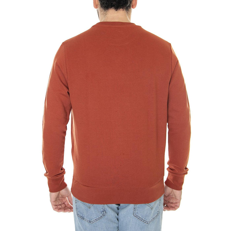 Core Crew Sweat Burnt Orange - Felpa Girocollo Uomo Arancione 65534-481  BEN SHERMAN 