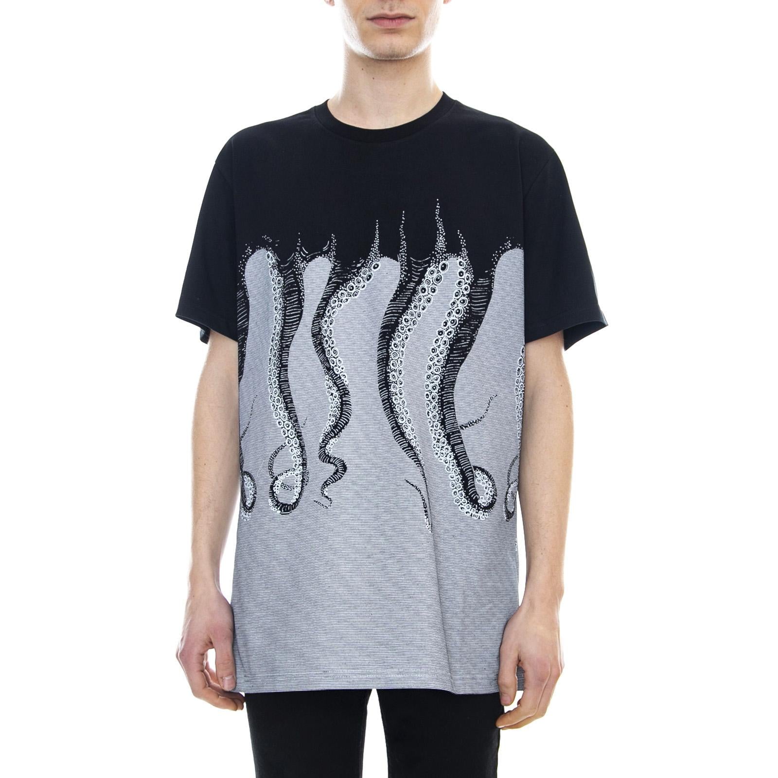  19SOTS01-BLACK-WHITE  OCTOPUS 
