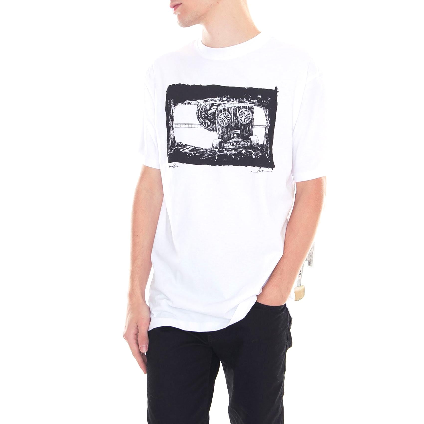  INA-TEE-167-wht  INDEPENDENT 