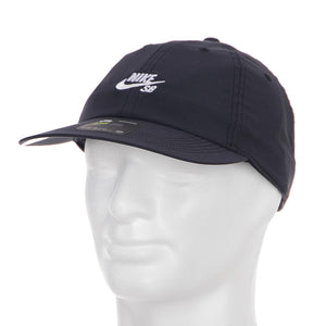 U NK H86 CAP FLAT BLACK WHITE 926686-010  NIKE 