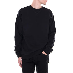 Washington Crew Neck Fleece - Black - Felpa Girocollo Uomo Nera 02 200037-BK . DICKIES 