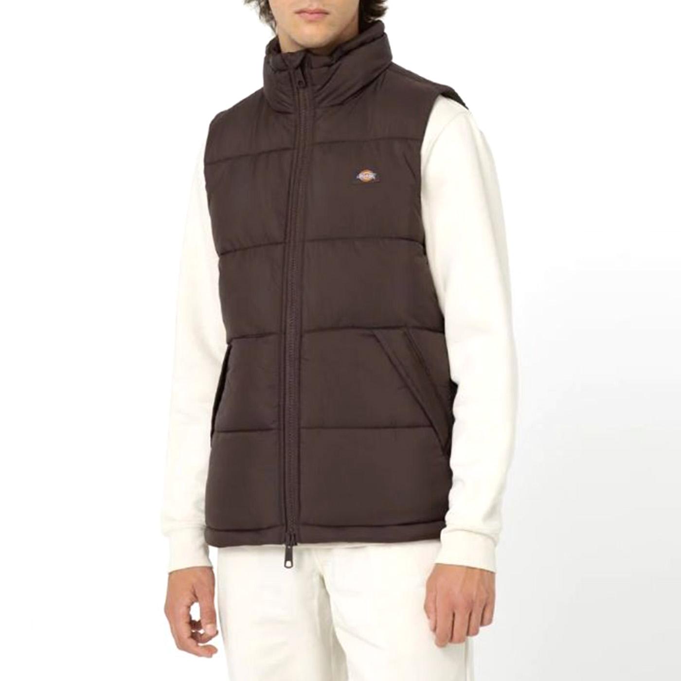 WALDENBURG VEST JAVA - Giacca Smanicata Uomo Marrone DK0A4Y2KD711 . DICKIES 