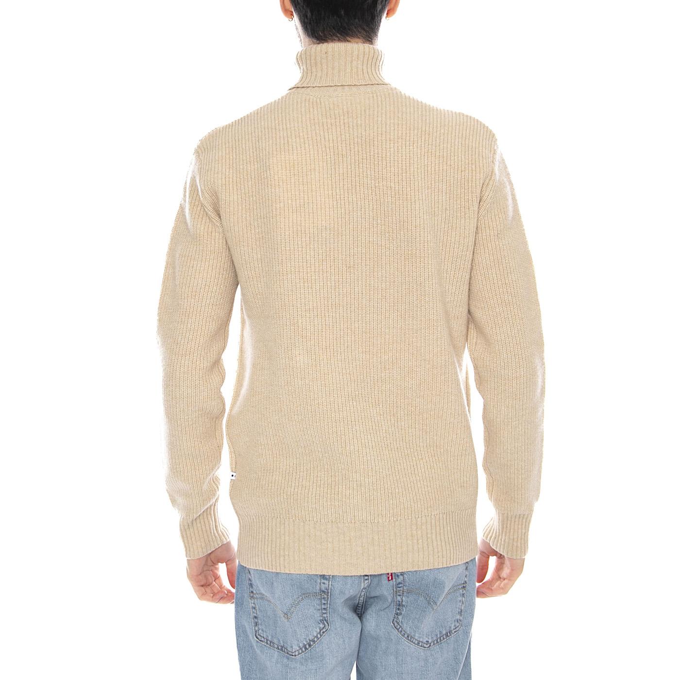 Hargreaves 2.0 -- Maglione Uomo Collo Alto Beige 216887349 1100 MINIMUM 