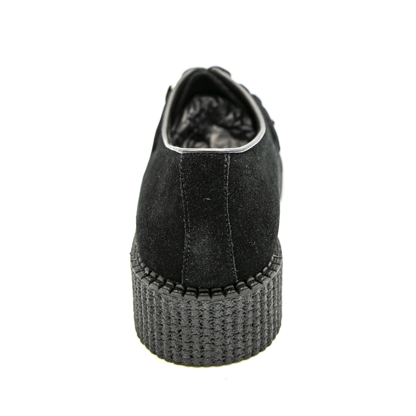 Wulfrun Shoes - Black - Scarpe Stringate Profilo Basso Uomo / Donna Nere 36 UDSUM-C010X-BKS  UNDERGROUND 