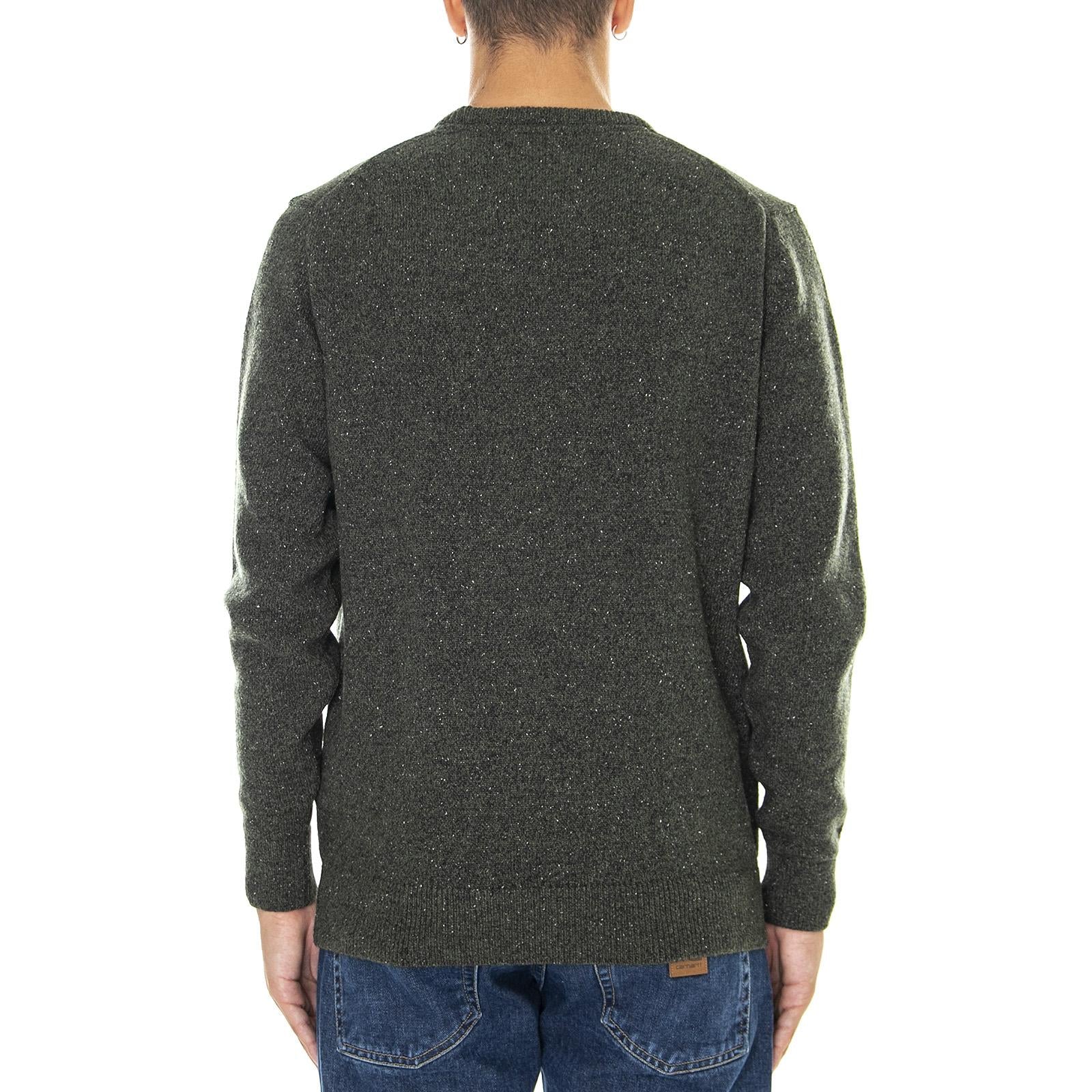 Tisbury - Maglione Girocollo Uomo Verde MKN0844-GN79-FW21  BARBOUR 