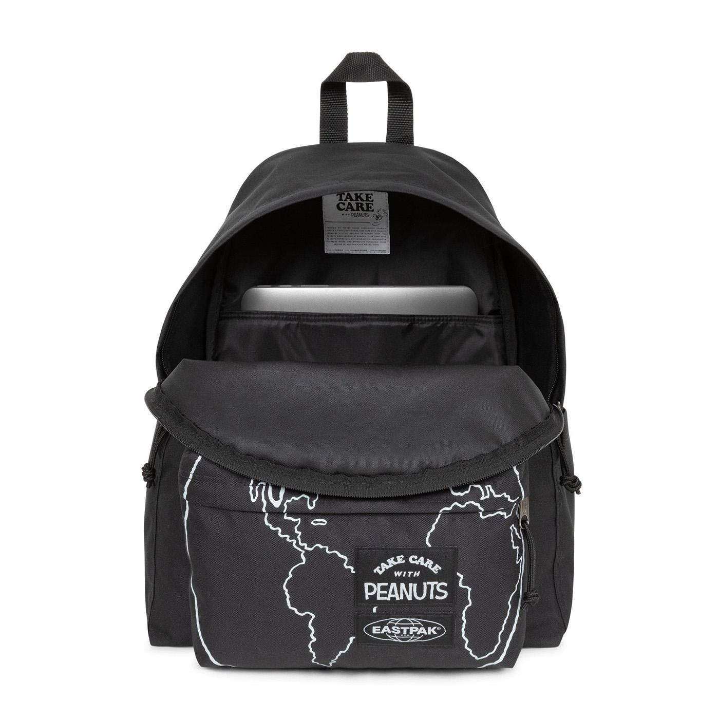 Day Pak'R Peanuts Placed - Zaino Nero EK0A5BG47O11  EASTPAK 