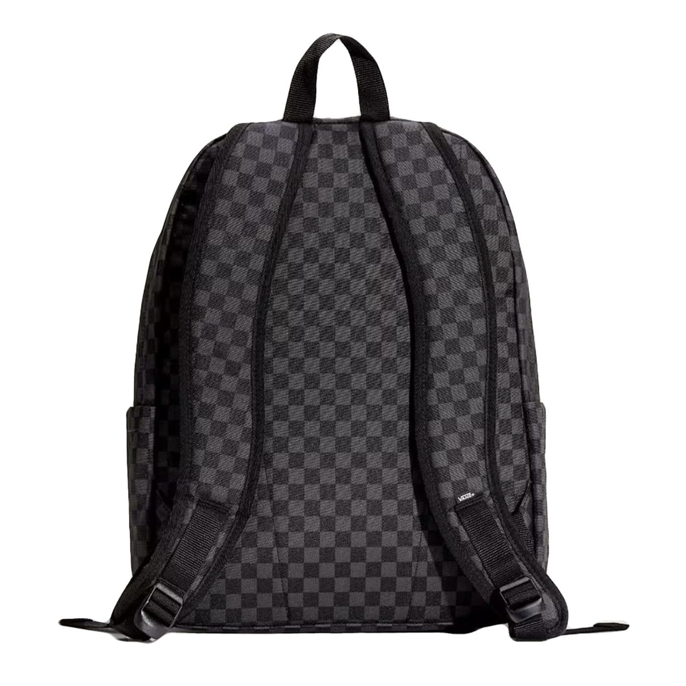 Old Skool Check Backpack Black / Charcoal - Zaino Nero / Grigio VN000H4X BA51 VANS 
