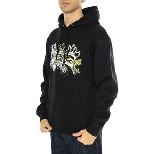 Evolved Hand Front Black - Felpa Uomo Nera SCA-HDY-6397  SANTA CRUZ 