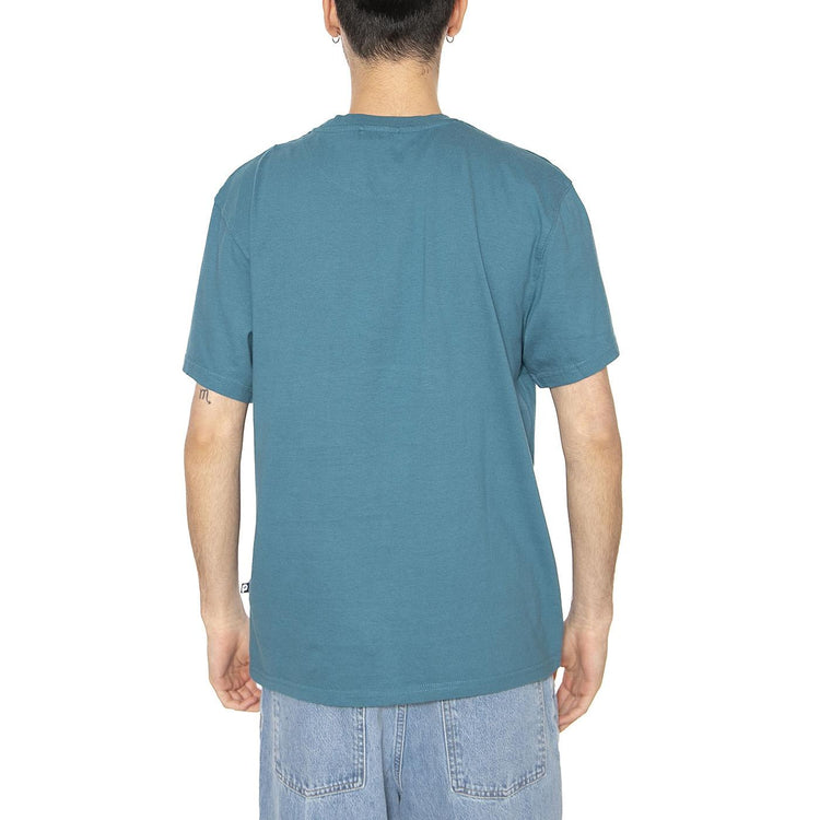 Penfield Circular Sun Mountain Dragonfly - Maglietta Girocollo Uomo Verde PFD0164-489  PENFIELD 