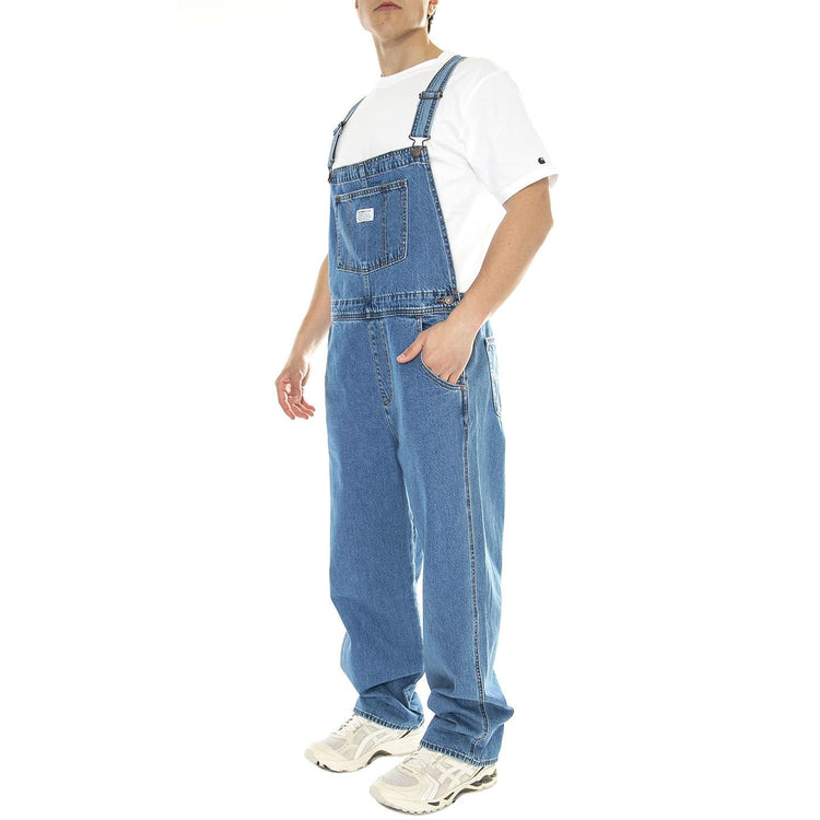 Vintage Overall Foolish Love Dark Indigo Flat Finish - Salopette Denim Jeans Uomo Blu 85315-0022  LEVIS 