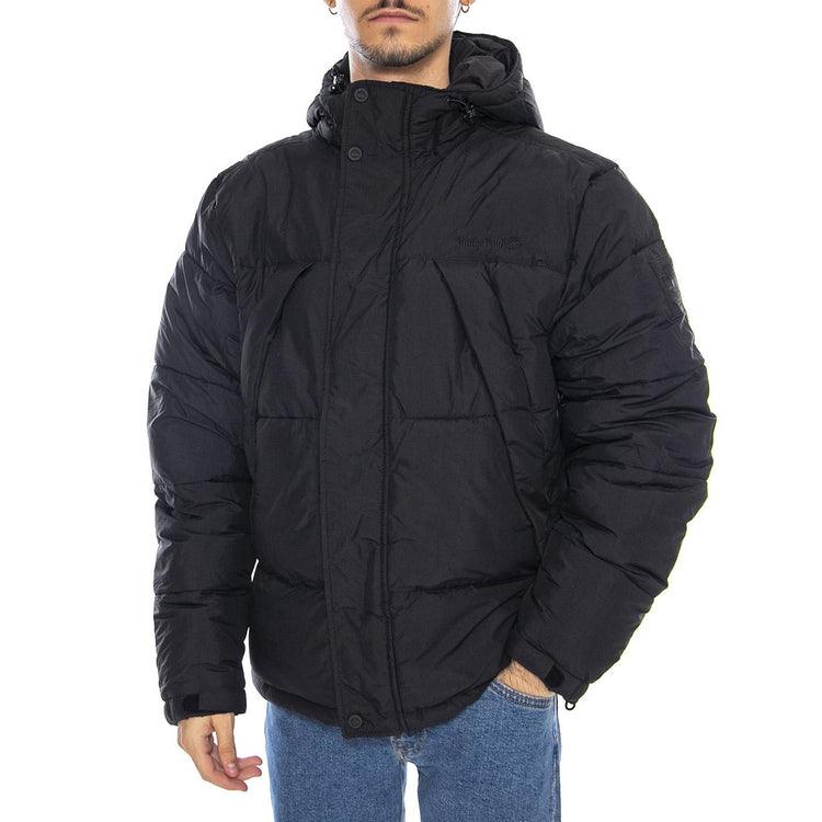 Durable Water Repellent Puffer Jacket Black - Giacca con Cappuccio Uomo Nera TB0A626 70011 TIMBERLAND 
