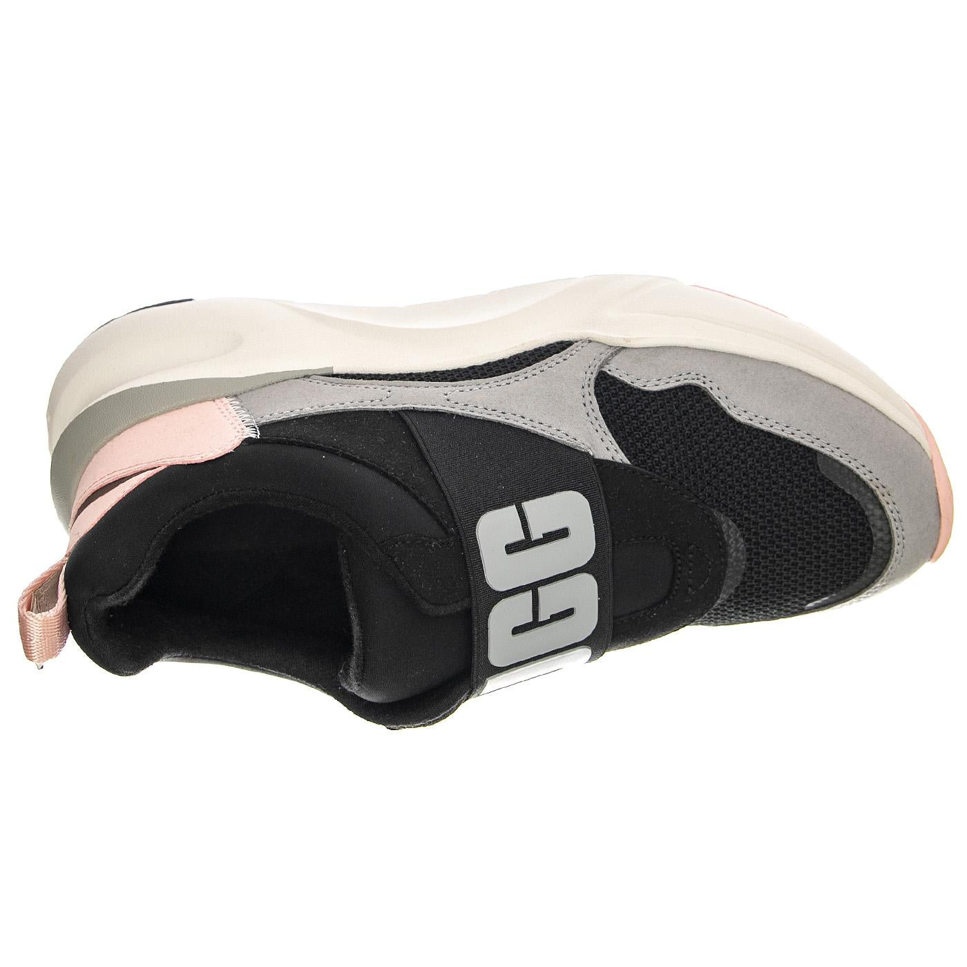 LA Flex Black / Seal - Scarpe Slip-On Profilo Basso Donna Nere UGSLAFBSL1119890W  UGG 