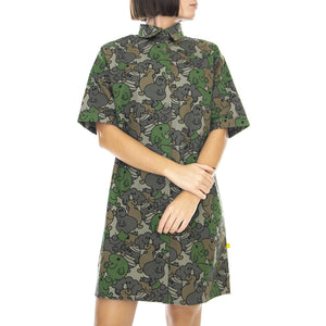  LOW10052FST-GREEN  LAZY OAF 