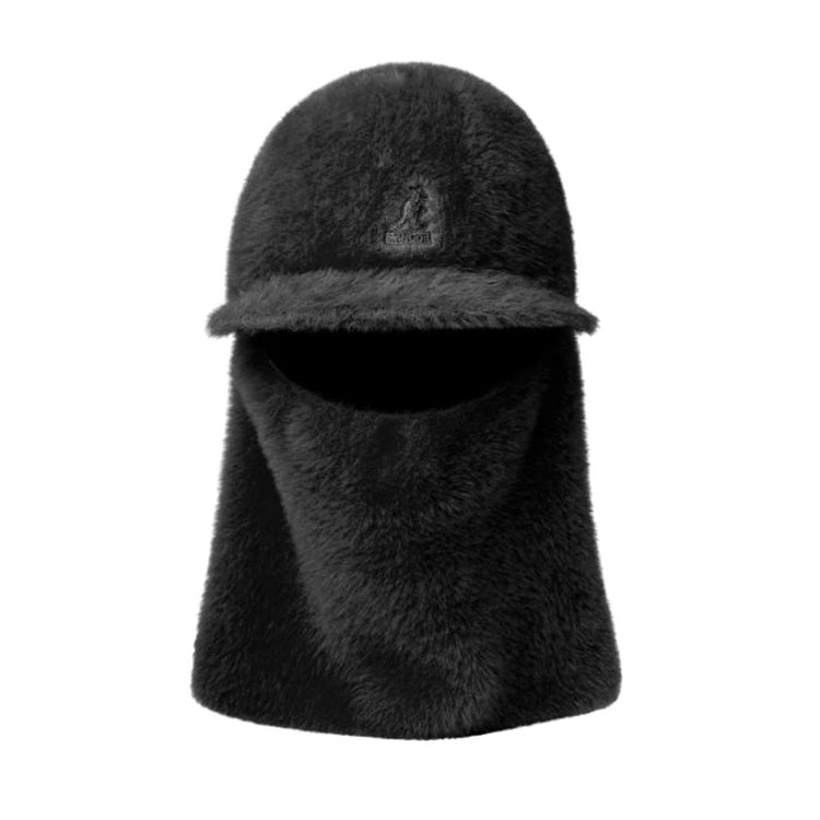Faux Fur Balaclava -- Cappello Nero K5420 BK001 KANGOL 