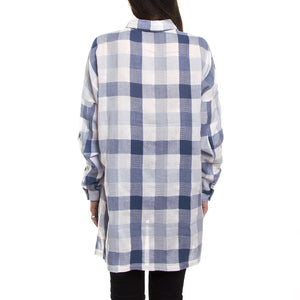 MOUNIA L/S SHIRT TWILLIGHT BLUE 140840099-683  MINIMUM 
