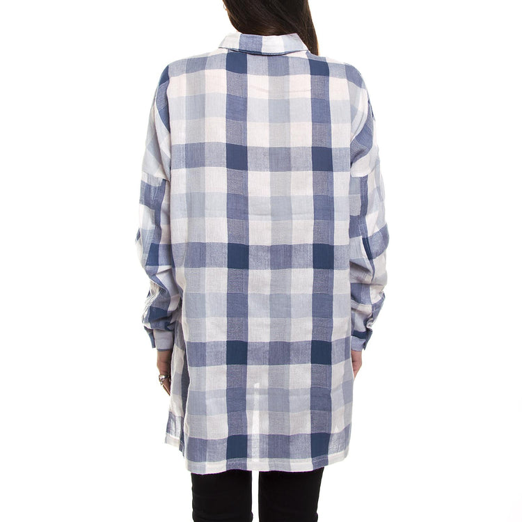 MOUNIA L/S SHIRT TWILLIGHT BLUE 140840099-683  MINIMUM 