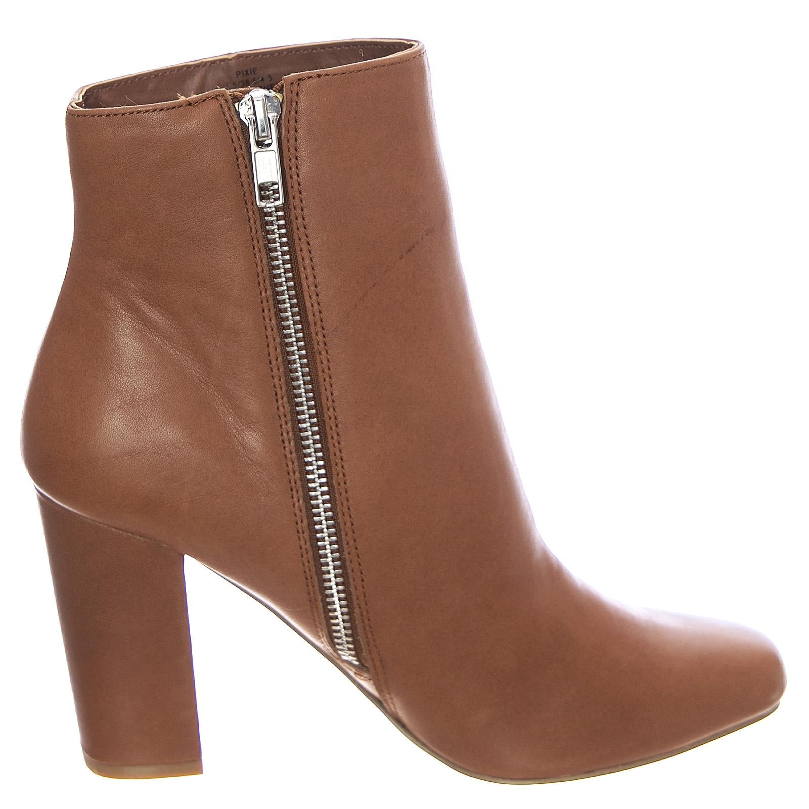 Pixie Boots - Cognac - Stivaletti alla Caviglia Donna Marroni PIXI01S1COGNAC  STEVE MADDEN 