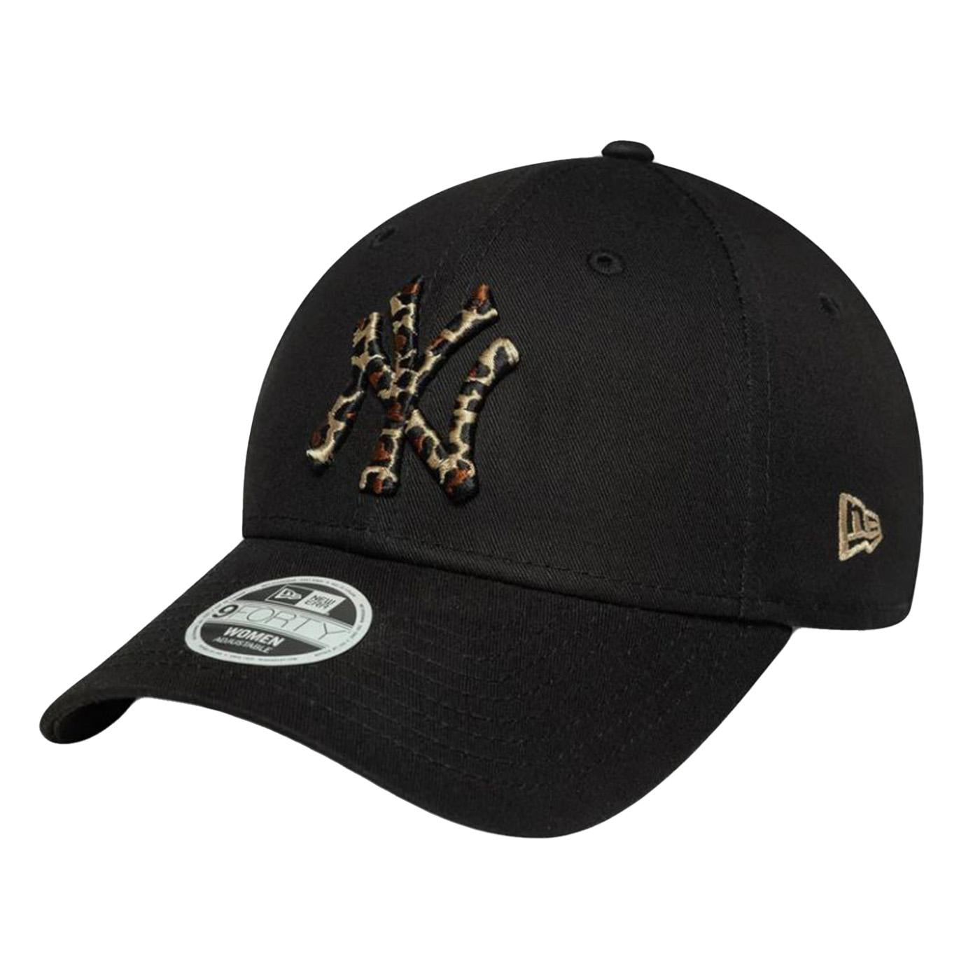 LEOPARD INFILL 940 Black New York Yankees - Cappellino con Visiera Nero 60691330  NEW ERA 