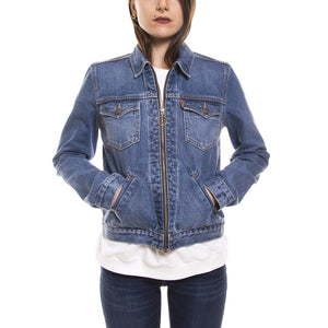 ORANGE TAB ZIP FRONT TRUCKER JACKET 32835-0002  LEVIS 