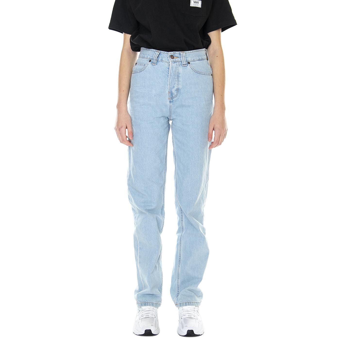 W' Thomasville Denim Vintage Blue - Pantaloni Denim Jeans Donna Blu DK0A4XYLC151  DICKIES 