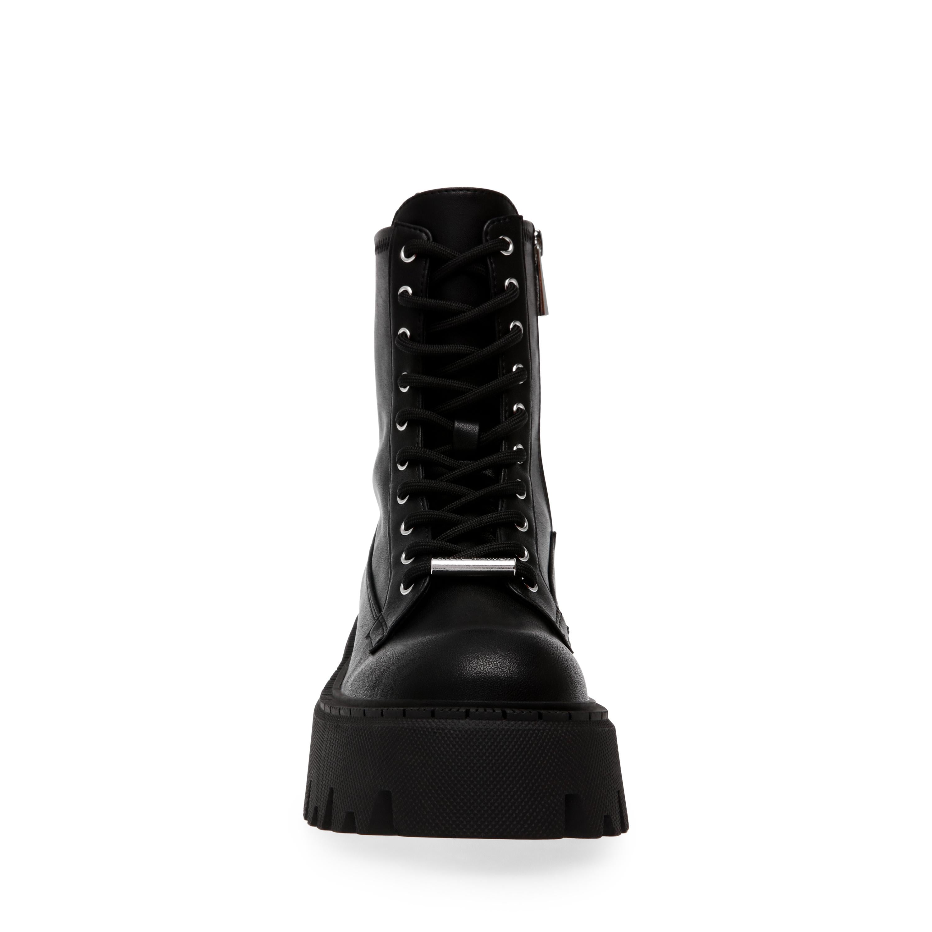 Over-Ride Black - Stivaletti Stringati Donna Neri SMSOVER-RIDE-1  STEVE MADDEN 