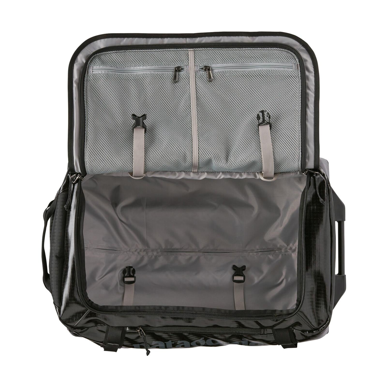 Black Hole Wheeled Duffel Bag - Black - Borsa da Viaggio con Rotelle Nera 49378-BLK  PATAGONIA 