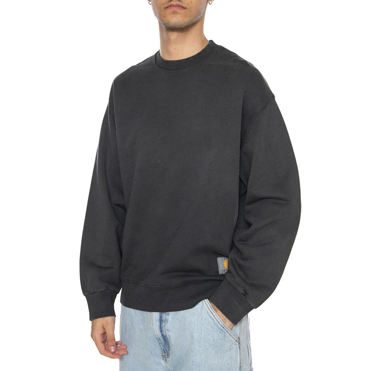 Hudson Sweat Black - Felpa Uomo Nera I035186.895F  CARHARTT WIP 