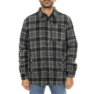 Checked Polar Fleece Jacket Forest Night - Giacca Uomo Multicolore PFD0243-407  PENFIELD 