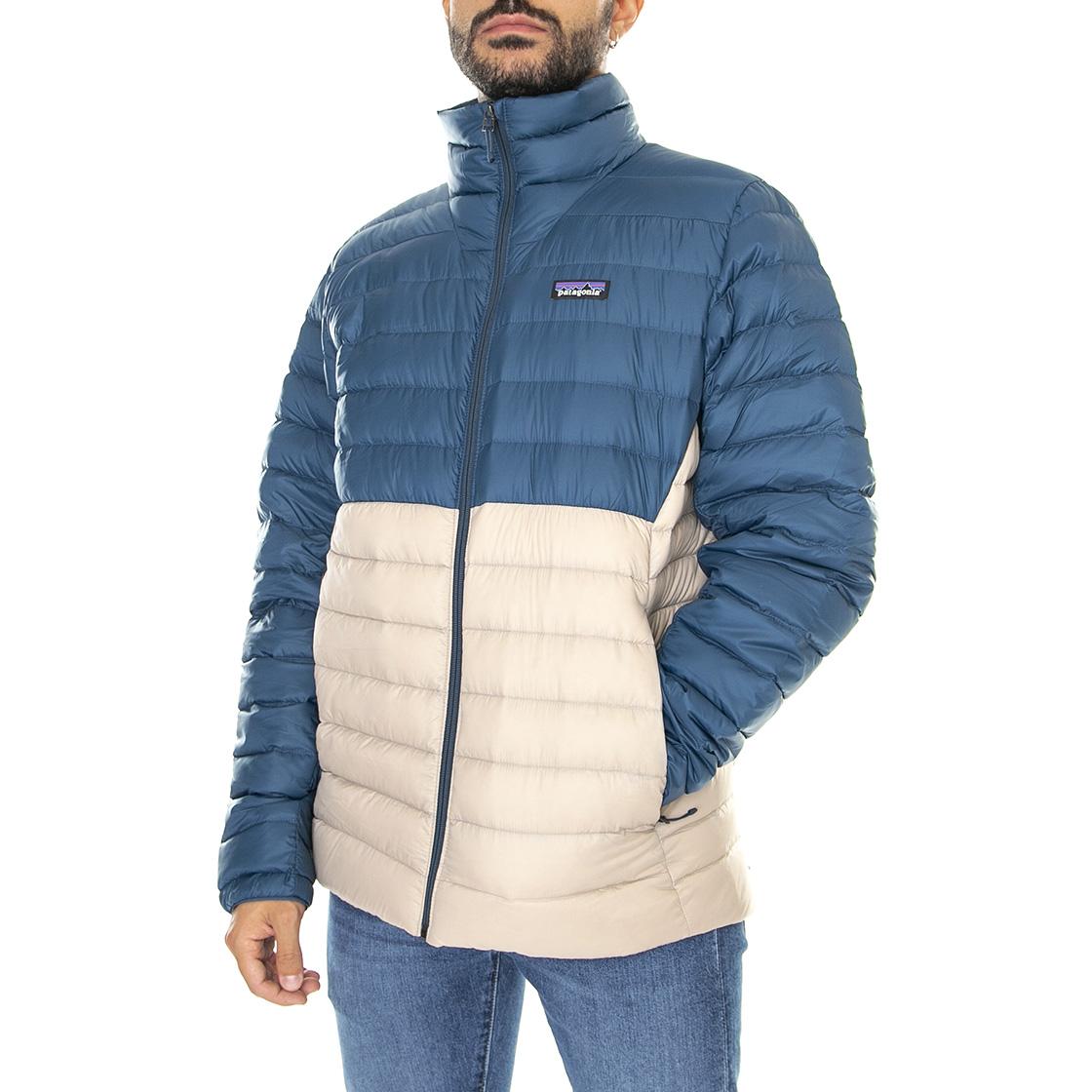 M's Down Sweater Oar Tan - Giacca Invernale Uomo Blu / Multicolore 84675-ORTN  PATAGONIA 