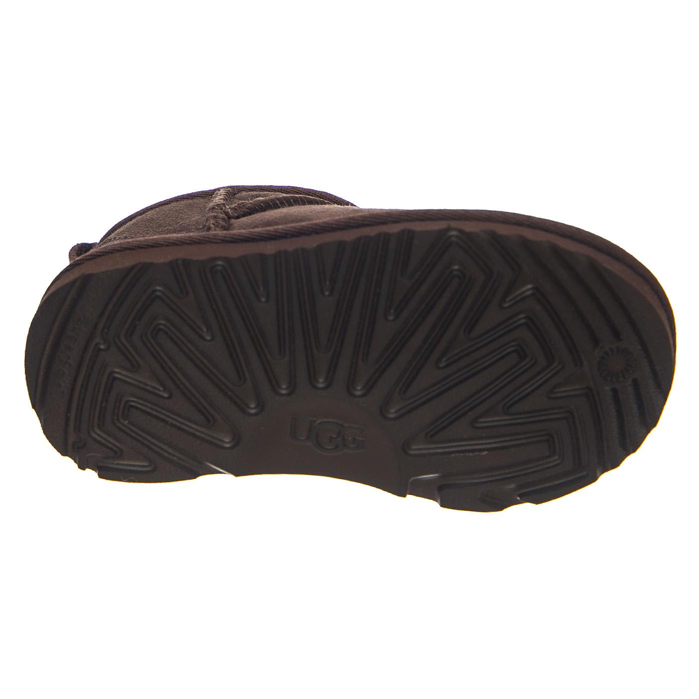 UGG Classic Ultra Mini Burnt Cedar - Scarpe Bambino/Bambina in Pelle Scamosciata Marrone 1130750T BCDR UGG 