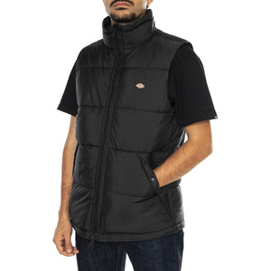 Waldenburg Vest Black - Giacca Smanicata Uomo Nera DK0A4Y2KBLK1  DICKIES 