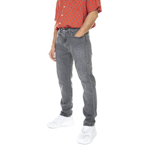 502 Taper Mosaic Cool Black - Pantaloni Denim Jeans Uomo Grigi 29507-1335  LEVIS 