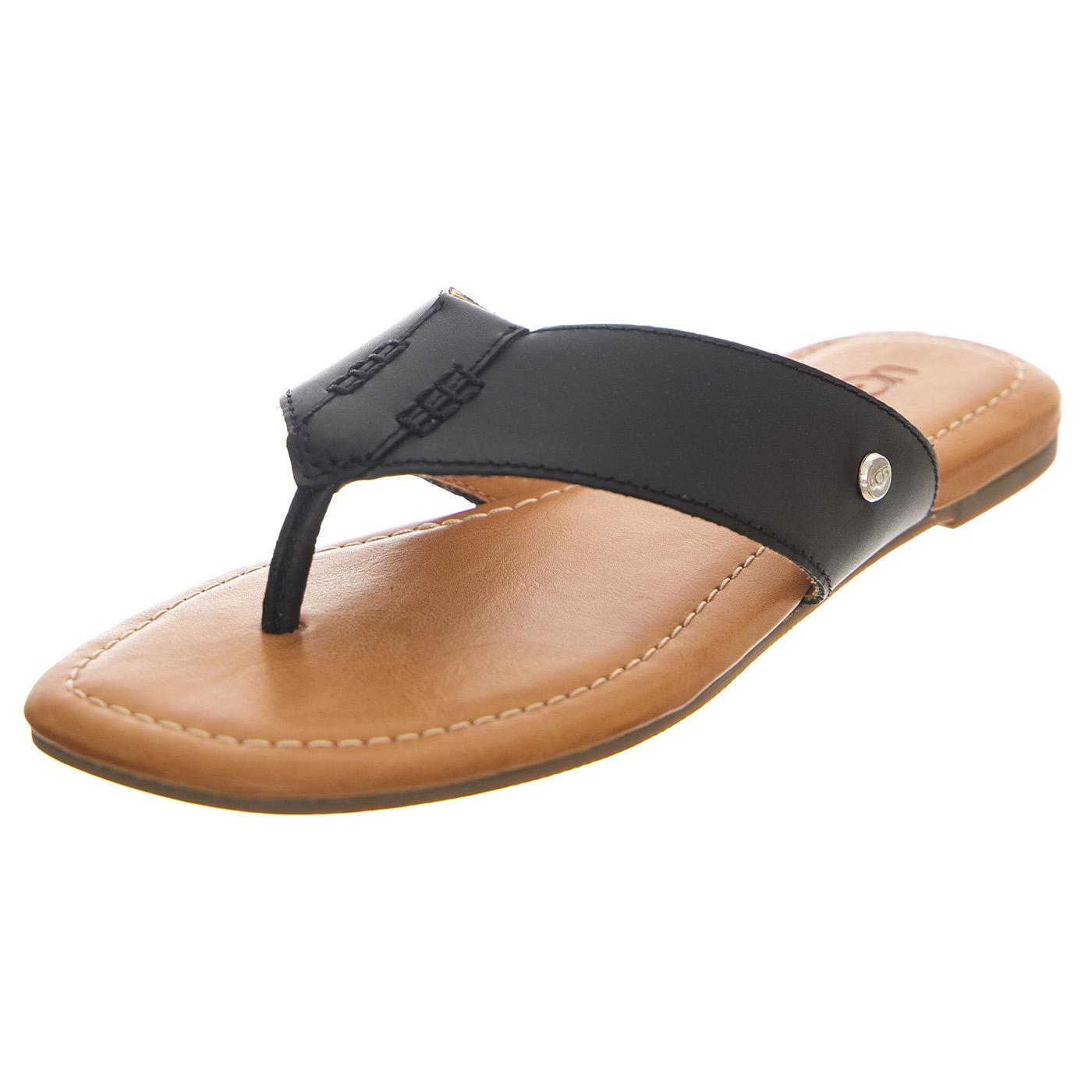 Carey Flip Black - Sandali Donna Neri UGSCARFLBK1142177W  UGG 