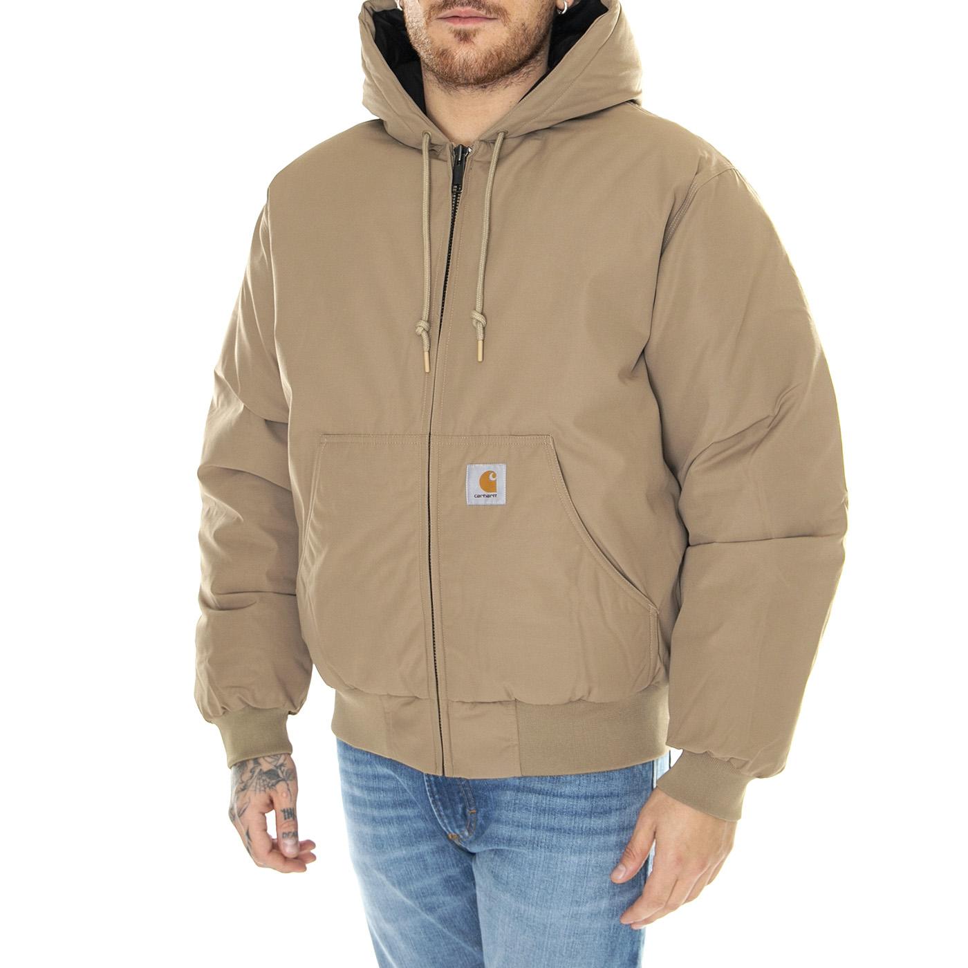 Active Cold Jacket Leather - Giacca Invernale Uomo Beige I032828.8YXX  CARHARTT WIP 