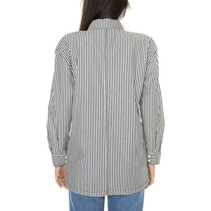 W' Bowery Overshirt Navy - Camicia Donna Multicolore 1294-NAVY  BRIXTON 
