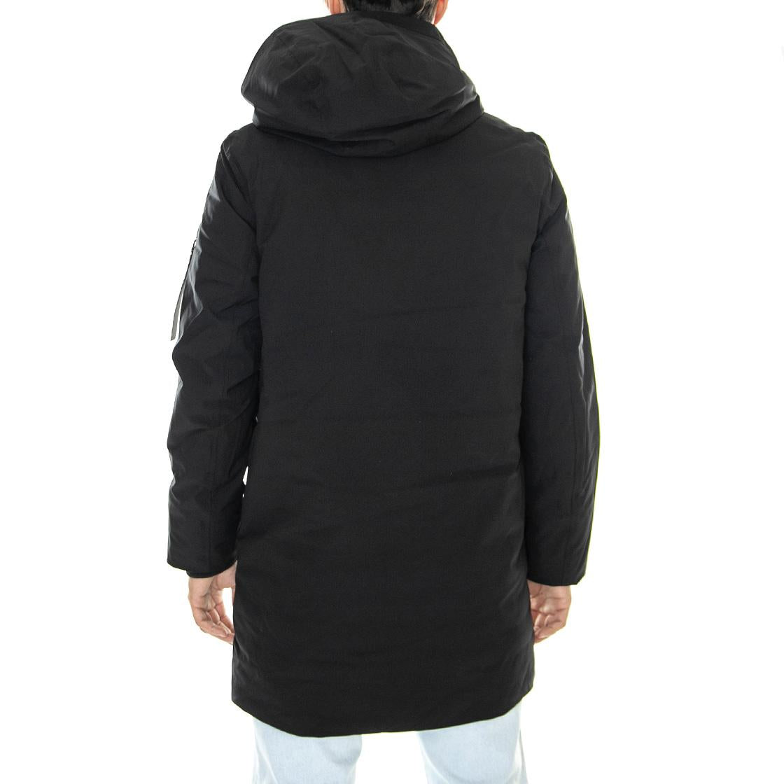 M´s Jacket Hjalmar Black T-spin 5000 - Giacca Invernale con Cappuccio Uomo Nera 330343-110  ELVINE 