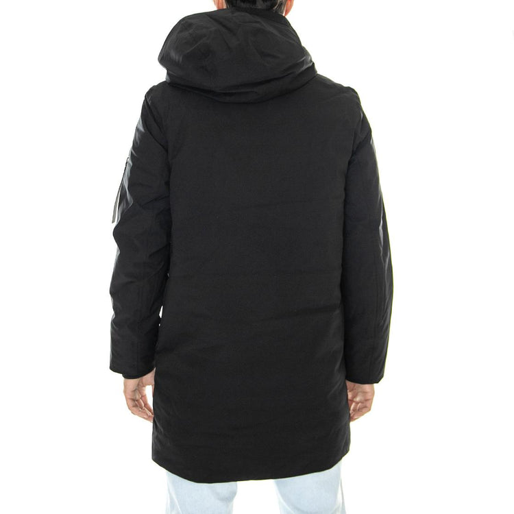 M´s Jacket Hjalmar Black T-spin 5000 - Giacca Invernale con Cappuccio Uomo Nera 330343-110  ELVINE 