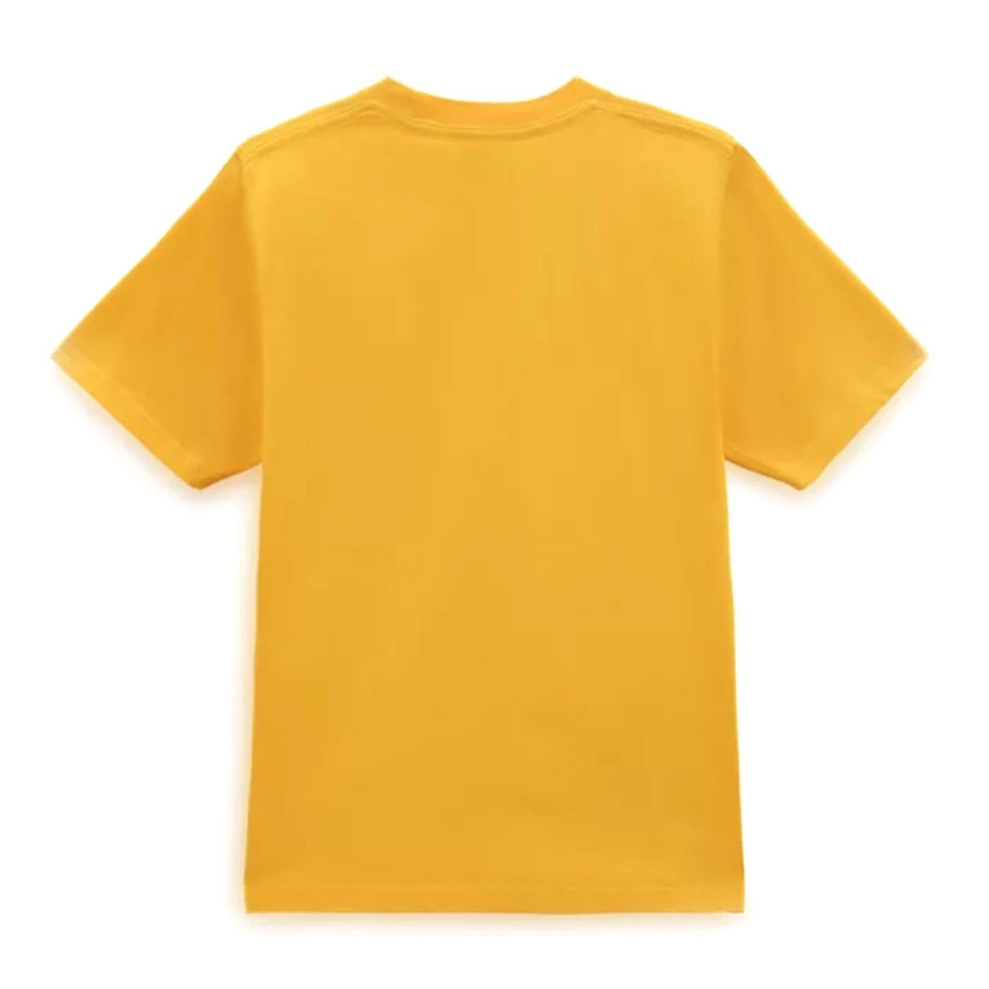 By Vans Classic Kids Old Gold / White - Maglietta Girocollo Bambini Gialla VN000IVFBWS1  VANS 