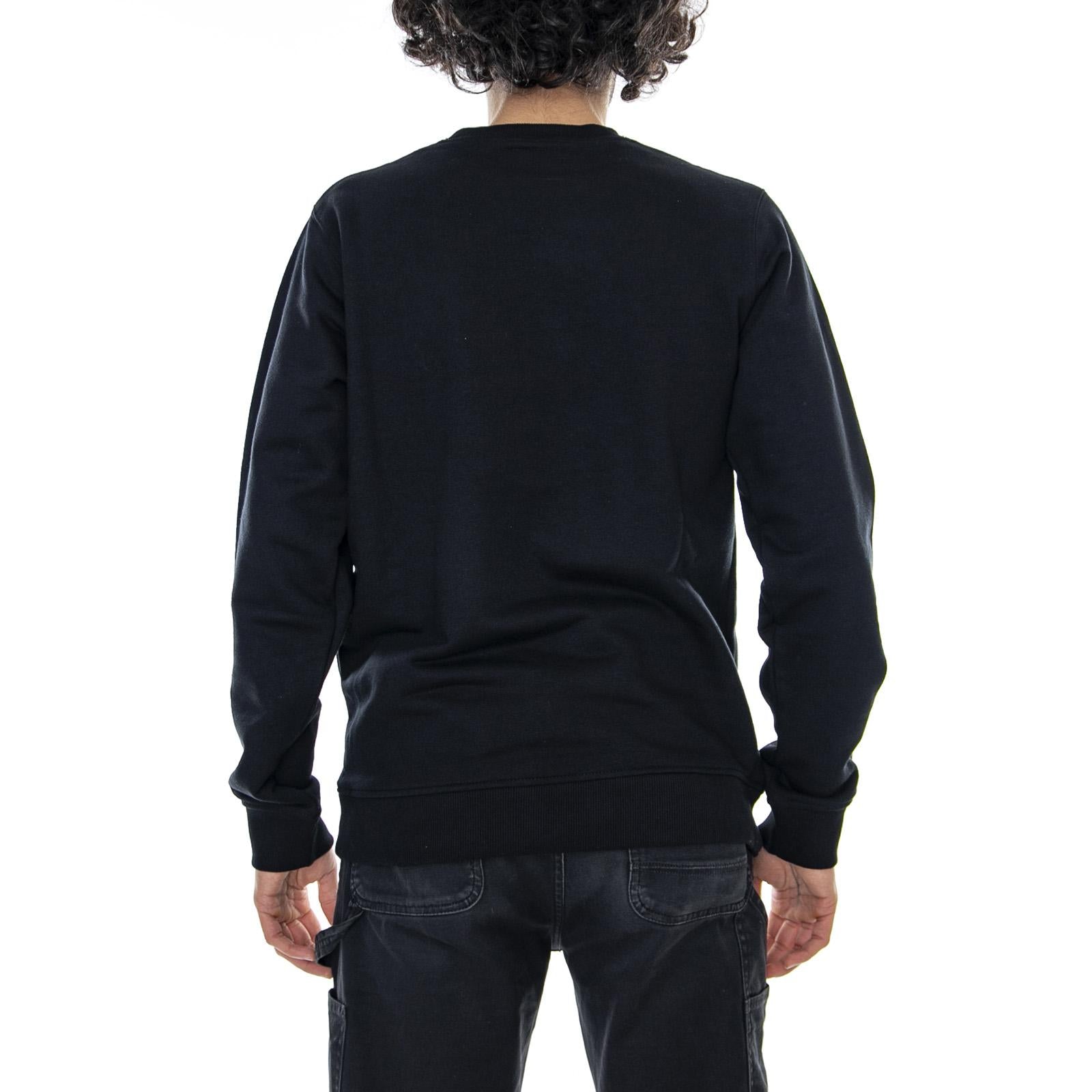 Seabrook - Black - Felpa Girocollo Uomo 02 200203-BK . DICKIES 