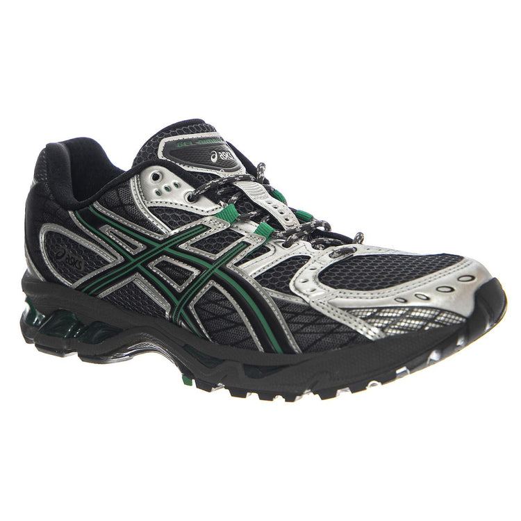 GEL-NIMBUS 10.1 Obsidian Grey / Green Basil Shoes - Scarpe Stringate Uomo Grigio / Multicolore 1203A543-022  ASICS 