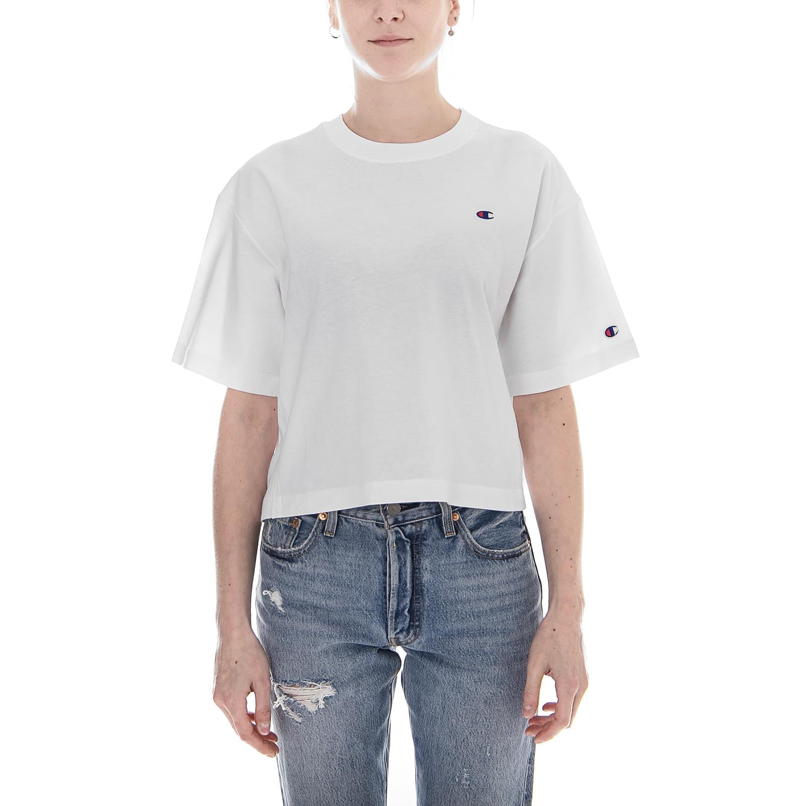 Crewneck T-Shirt WHT 110663-WW001  CHAMPION 