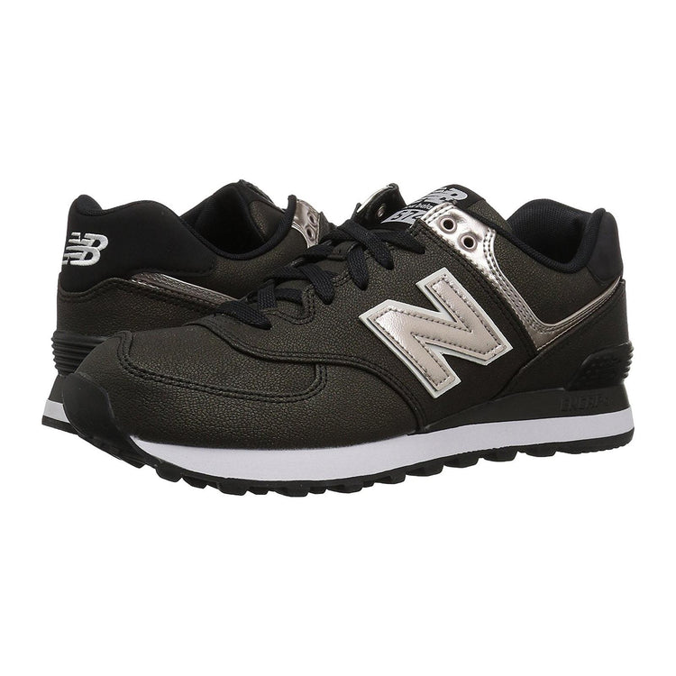 Lifestyle DONNA Synthetic Leather BLACK NBWL574SFH  NEW BALANCE 