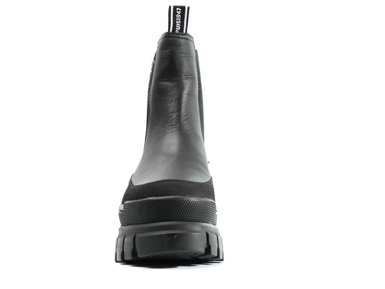 Revolt Chelsea Ranger Black / Black - Scarpe Profilo Alto Donna Nere PAS98356-001-M  PALLADIUM 