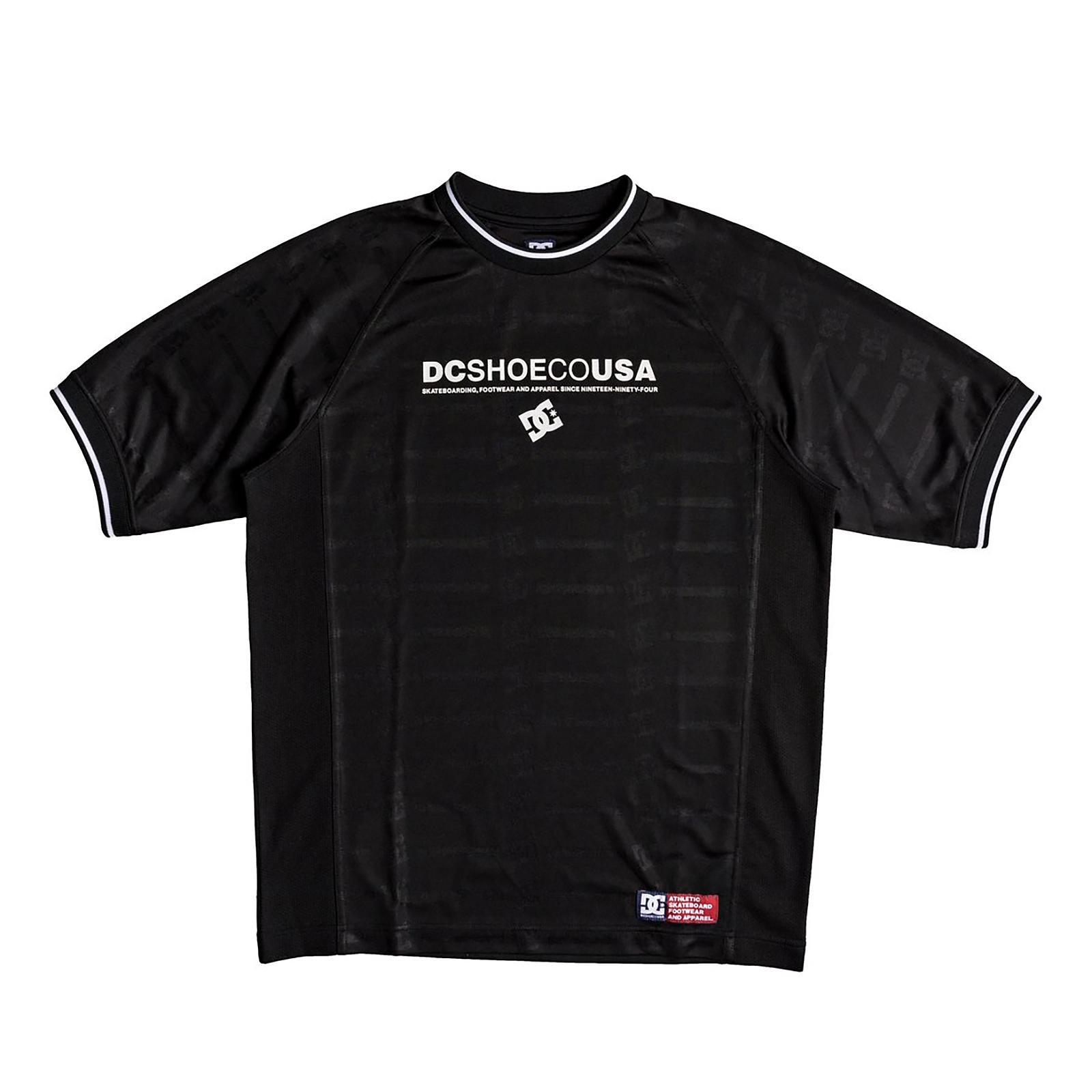 DC T-shirt Wes Soccer Jersey Black ADYKT03108-KVJ0  DC 