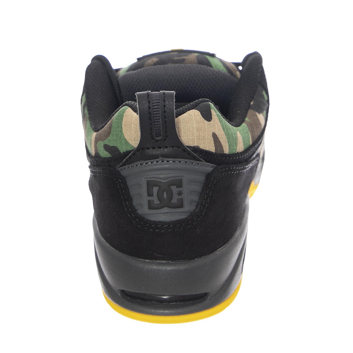 M' DC Shoes Truth Thrasher Black / Camo - Scarpe Stringate Profilo Basso Uomo Nere / Camo ADYS100761-BCM  DC 