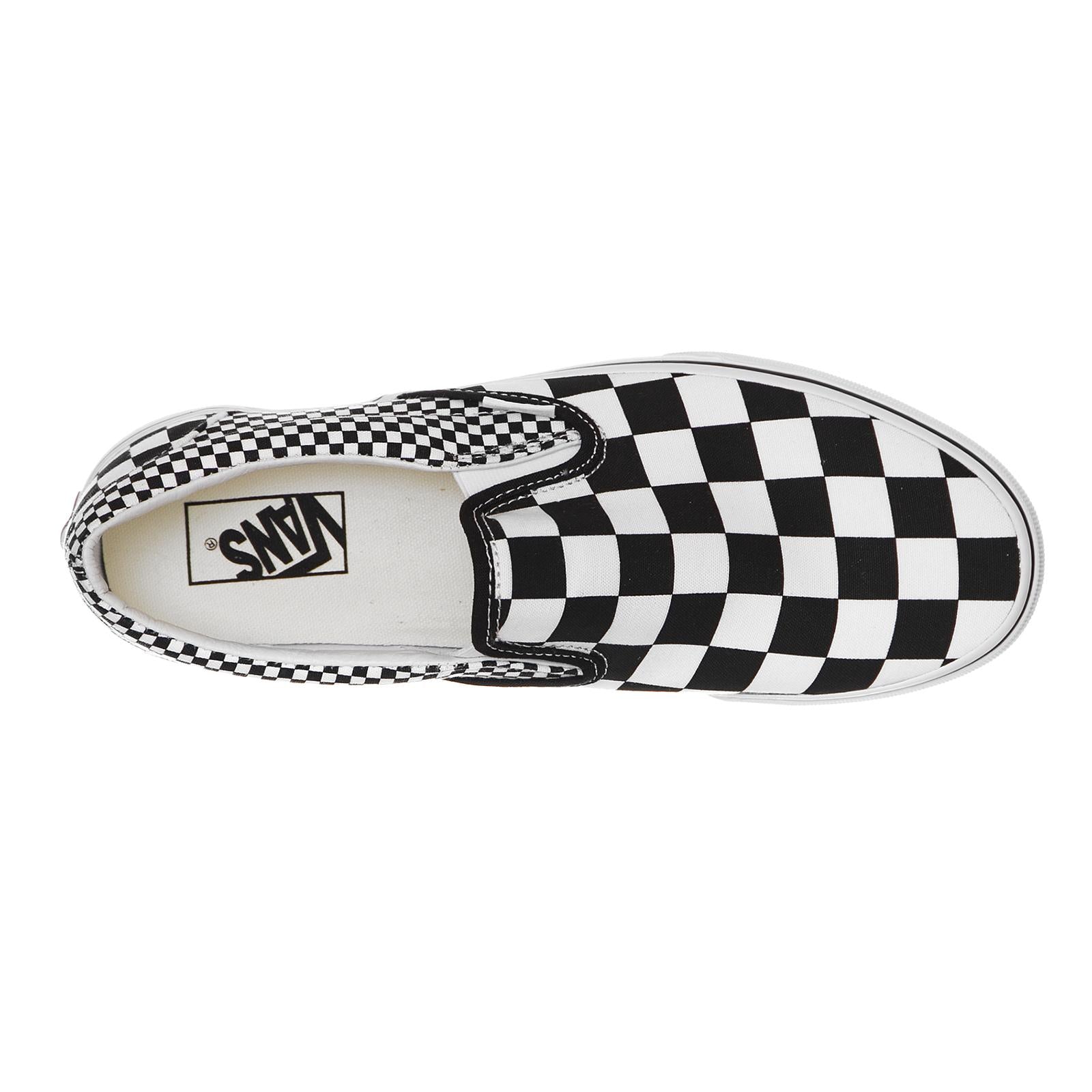 UA CLASSIC SLIP-ON (MIX CHECKER VA38F7Q9B  VANS 