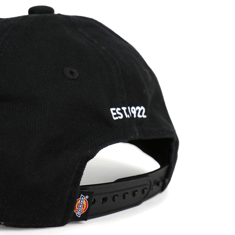 6-Panel Logo Black Cap DK0A4TKVBLK1  DICKIES 